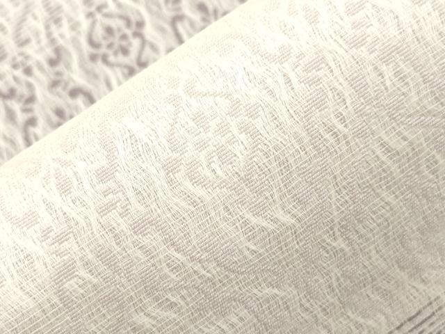 平和屋着物▽全通柄袋帯 スリーシーズン 春夏秋 櫛織 幾何学文 正絹 逸品 CABJ2099dy
