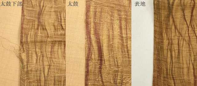 平和屋着物▽六通柄袋帯 スリーシーズン 春夏秋 櫛織 幾何学文 正絹 逸品 CABJ2104dy
