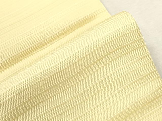 平和屋着物●本場筑前博多織 半幅帯 横段文 砥粉色 正絹 逸品 CABJ2164dy
