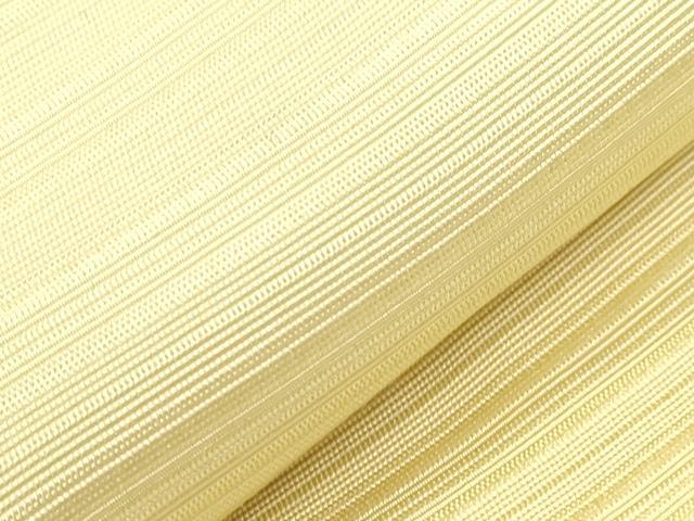 平和屋着物●本場筑前博多織 半幅帯 横段文 砥粉色 正絹 逸品 CABJ2164dy