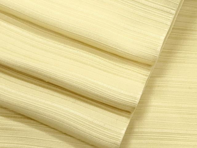 平和屋着物●本場筑前博多織 半幅帯 横段文 砥粉色 正絹 逸品 CABJ2164dy