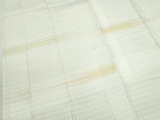 平和屋着物●長襦袢 袷 霞文 半衿刺繍 正絹 逸品 CABJ2403ze