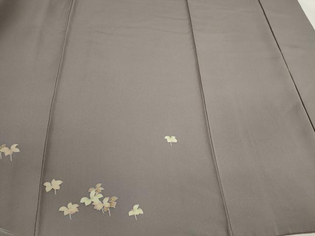 平和屋着物●訪問着 友禅 流水鴛鴦枝梅文 暈し染め 正絹 逸品 CABJ2438ze