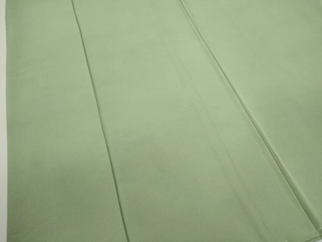 平和屋着物●上質な色無地 裏葉柳色 正絹 逸品 CABJ2445ze