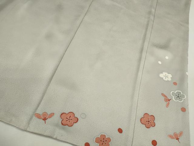 平和屋着物●訪問着 作家物 舞梅文 金彩 正絹 逸品 CABJ2456ze