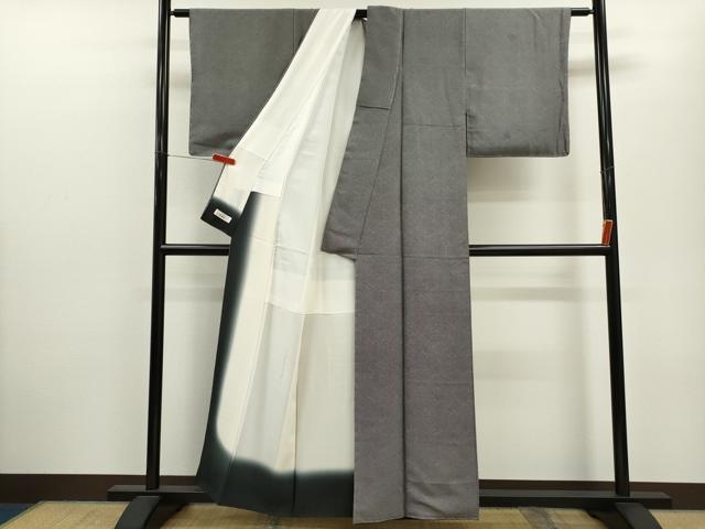 平和屋着物●江戸小紋 鮫小紋柄 やまと謹製 正絹 逸品 未使用 CABJ2507ze