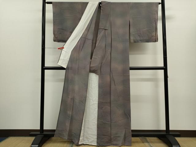 平和屋着物*夏物 小紋 作家物 絽縮緬 霞文 正絹 逸品 CABJ2539ze