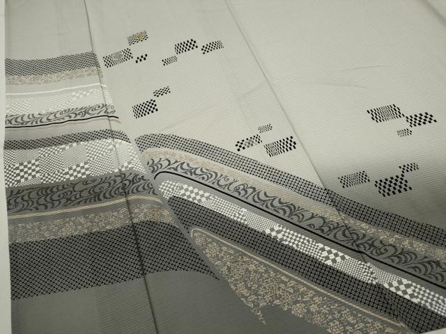 平和屋着物*夏物 訪問着 絽 駒刺繍 吉祥文 金彩 正絹 逸品 CABJ2551ze