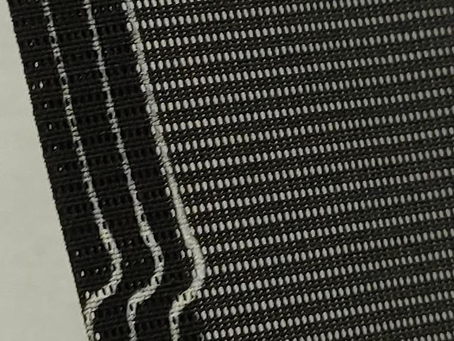 平和屋着物*夏物 小紋 絽 吉祥文 黒地 正絹 逸品 CABJ2562ze