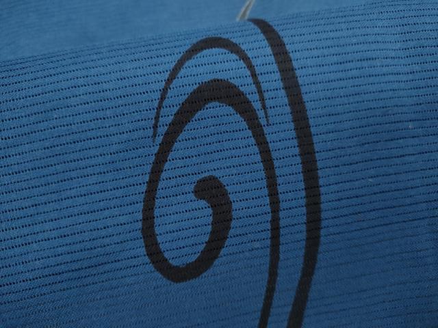 平和屋着物∴夏物 浴衣 綿絽 注染 舞葉文 綿 逸品 CABJ2629ze