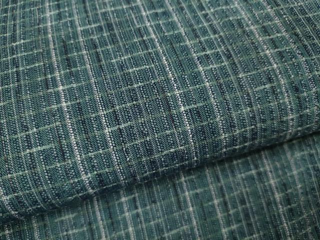 平和屋着物∴夏物 阿波しじら織 浴衣 格子柄 綿 逸品 CABJ2697ze