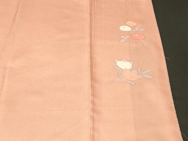 平和屋着物■訪問着 駒刺繍 扇面草花文 暈し染め 金彩 正絹 逸品 CABJ2809ev