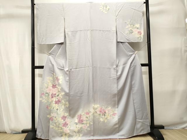 平和屋着物■訪問着 枝花文 暈し染め 正絹 逸品 CABJ2815ev