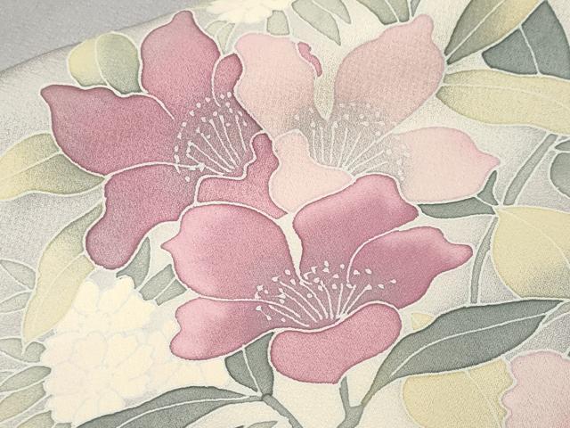平和屋着物■訪問着 枝花文 暈し染め 正絹 逸品 CABJ2815ev