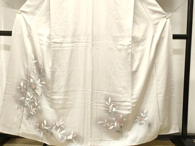 平和屋着物■訪問着 籬枝花文 暈し染め 正絹 逸品 CABJ2818ev