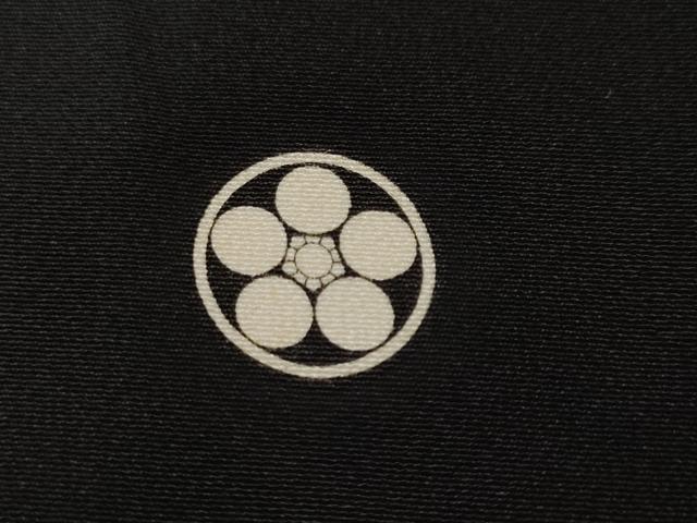 平和屋着物■十日町友禅作家 岡村蒼風 黒留袖 金閣寺 暈し染め 正絹 逸品 CABJ2868ev