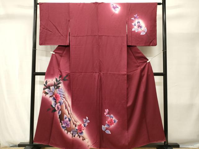 平和屋着物■訪問着 風景文 暈し染め 正絹 逸品 CABJ2869ev