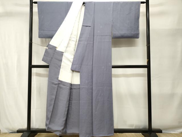 平和屋着物■上質な小紋 舞蝶花文 三越扱い 正絹 逸品 CABJ2876ev