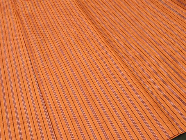 平和屋着物■上質な紬 縞 正絹 逸品 CABJ2888ev