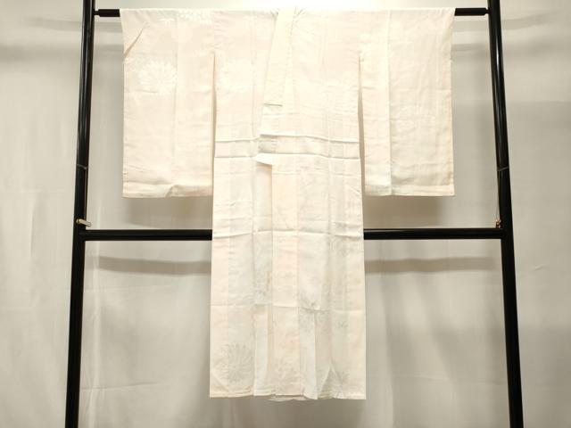 平和屋着物□長襦袢 無双仕立て 流水菊花文 暈し染め 正絹 逸品 CABJ2893ev