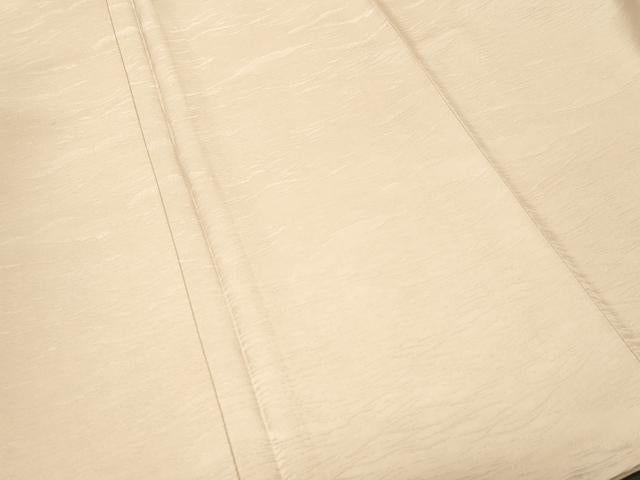 平和屋着物■上質な色無地 横段地紋 薄梅鼠色 正絹 逸品 CABJ2903ev