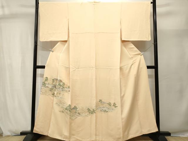 平和屋着物■豪華色留袖 寿光織 人物御所解文 正絹 逸品 CABJ2921ev