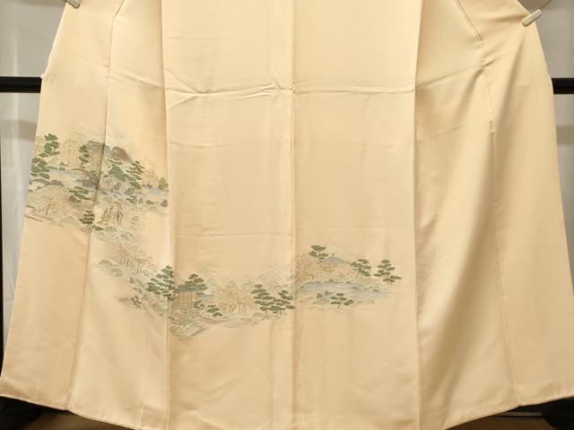 平和屋着物■豪華色留袖 寿光織 人物御所解文 正絹 逸品 CABJ2921ev