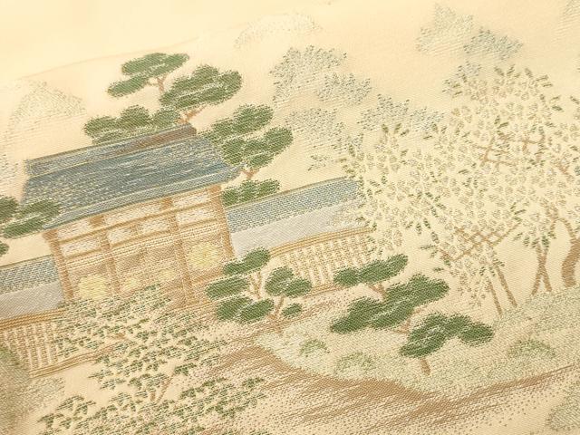 平和屋着物■豪華色留袖 寿光織 人物御所解文 正絹 逸品 CABJ2921ev