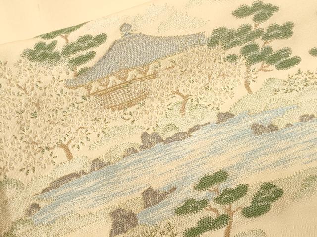 平和屋着物■豪華色留袖 寿光織 人物御所解文 正絹 逸品 CABJ2921ev
