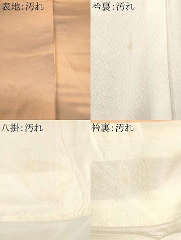 平和屋着物■二代目清次郎 手描き 小紋 霞文 正絹 逸品 CABJ2926ev