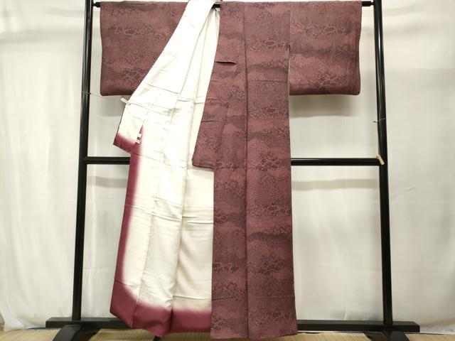 平和屋着物■江戸小紋 岡山五郎 寄せ小紋柄 正絹 逸品 CABJ2931ev