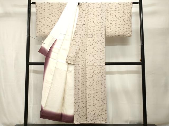 平和屋着物■上質な小紋 人物文 正絹 逸品 CABJ2951ev
