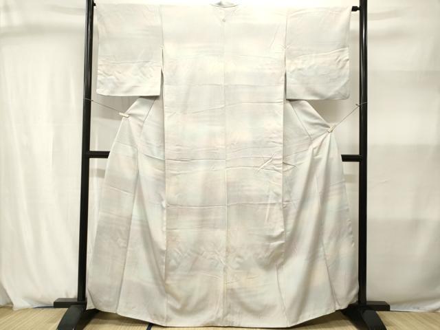 平和屋着物■上質な小紋 霞文 暈し染め 正絹 逸品 CABJ2976ev
