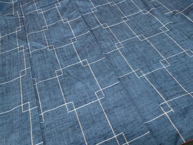 平和屋着物■上質な紬 抽象文 正絹 逸品 CABJ2983ev