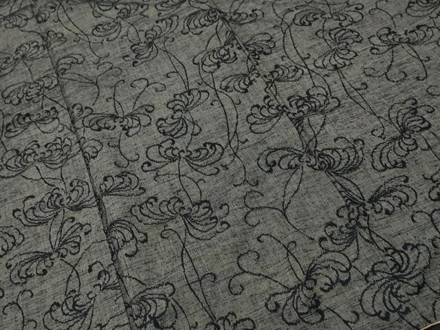 平和屋着物■上質な紬 乱菊文 正絹 逸品 CABJ2987ev