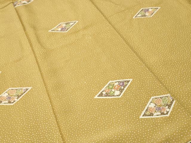 平和屋着物■上質な小紋 松竹梅菱文 正絹 逸品 CABJ3004ev