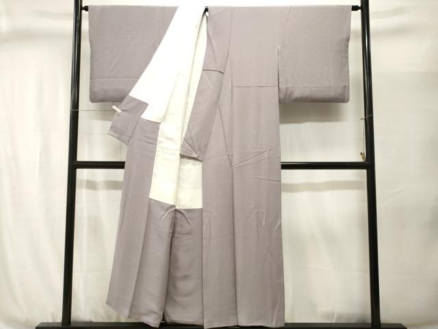 平和屋着物■上質な色無地 霞色 正絹 逸品 CABJ3045ev