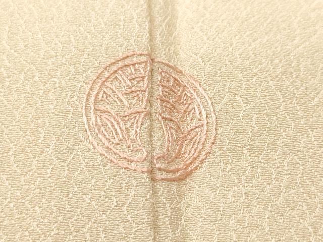 平和屋着物■訪問着 刺繍 枝花文 暈し染め 金彩 正絹 逸品 CABJ3096ev