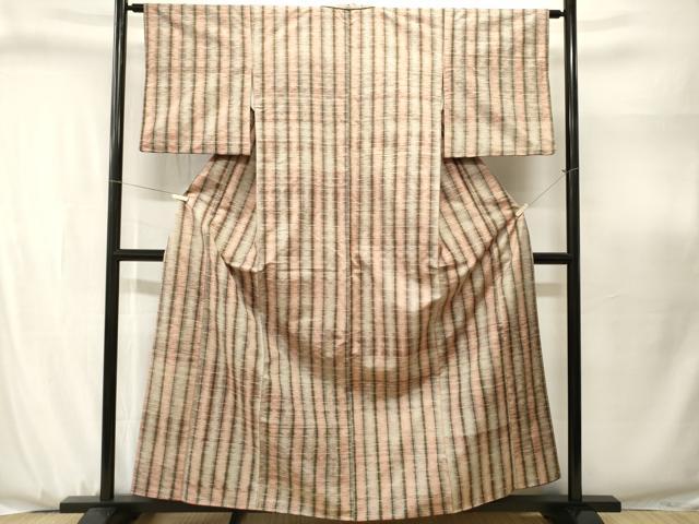 平和屋着物■上質な紬 霞間道 正絹 逸品 CABJ3129ev