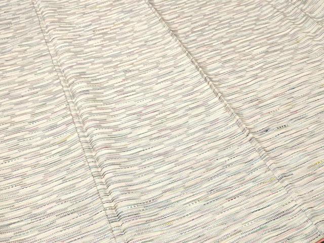 平和屋着物■上質な紬 霞文 正絹 逸品 CABJ3133ev