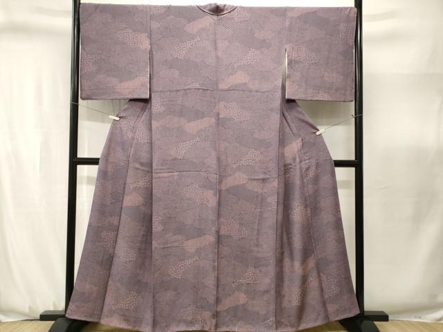 平和屋着物■江戸小紋 寄せ小紋柄 正絹 逸品 CABJ3149ev