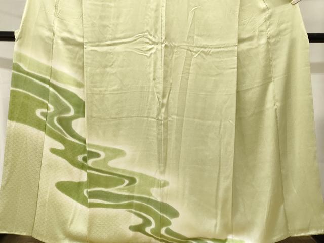平和屋着物■訪問着 道長文 暈し染め 正絹 逸品 CABJ3183ev
