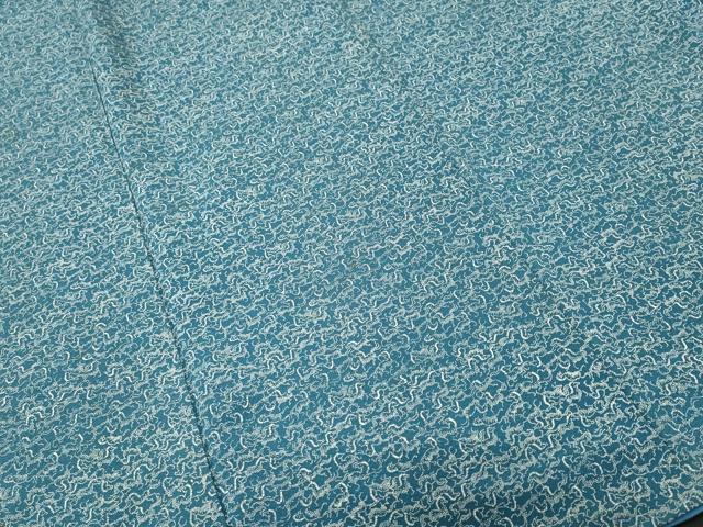 平和屋着物■江戸小紋 幾何学文様 正絹 逸品 CABJ3185ev