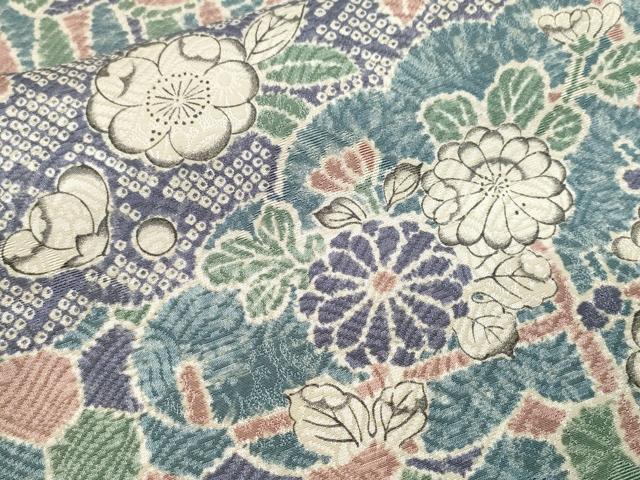 平和屋着物■上質な小紋 辻が花 正絹 逸品 CABJ3191ev