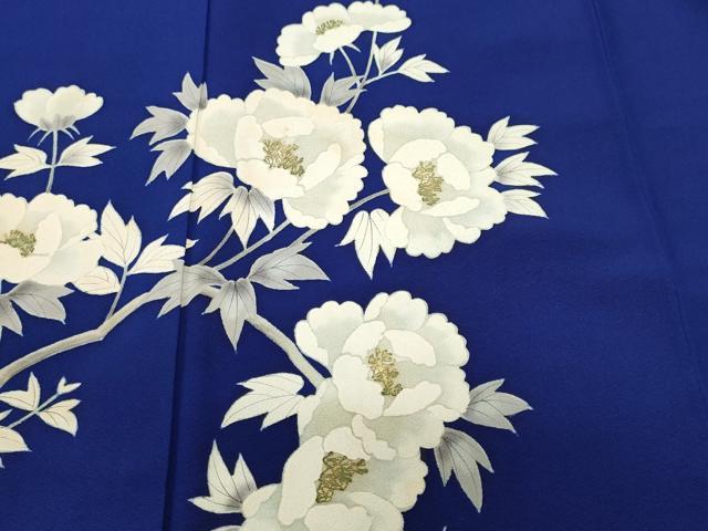 平和屋着物■訪問着 草花文 正絹 逸品 CABJ3200ev