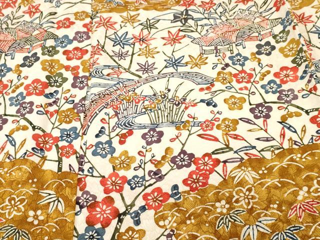 平和屋着物■訪問着 松竹梅御所解文 正絹 逸品 CABJ3211ev
