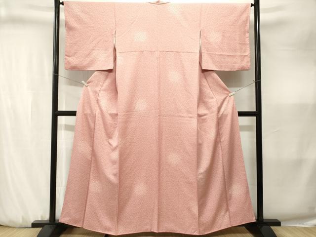 平和屋着物■上質な小紋 南天文 正絹 逸品 CABJ3235ev