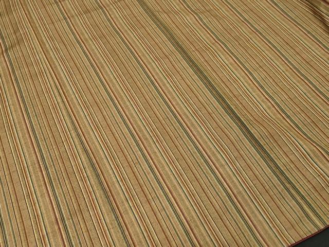 平和屋着物■上質な紬 縞 正絹 逸品 CABJ3246ev