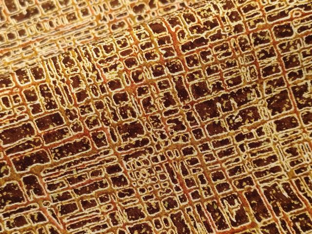 平和屋着物■上質な小紋 幾何学文 正絹 逸品 CABJ3298ev