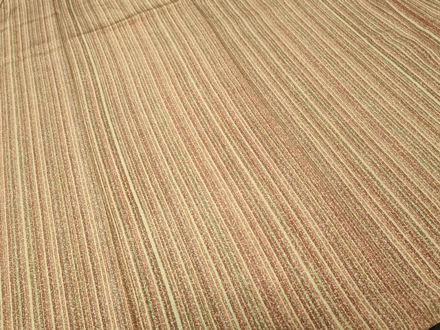平和屋着物■上質な小紋 縞 正絹 逸品 CABJ3302ev